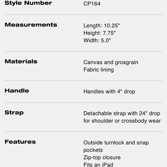 Coach Cargo Tote 26 Lavender - Picture 8 of 8